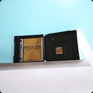 Nintendo Brain Age DS Game - Yellow and Black Cover